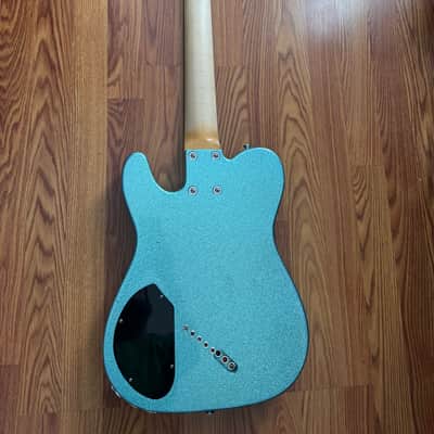 Hybrid Guitars Co 8 String Tele 2024 - Pellham Blue Sparkle image 5