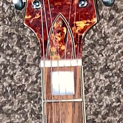Vintage Toledo  Es 335 style semi hollow body electric guitar guitar made in japan 1970s Sunburst image 2