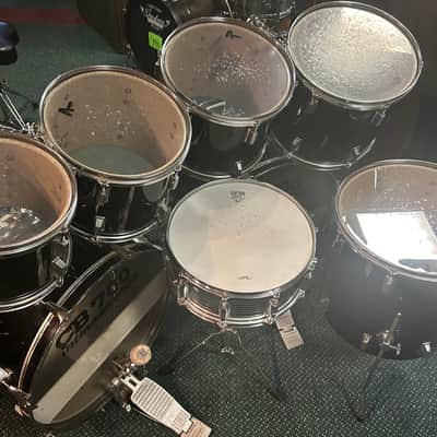 *Vintage* 1977 CB700  Internationale Double Bass 8 Piece Drumset - /Trapset/ Drum Kit image 6