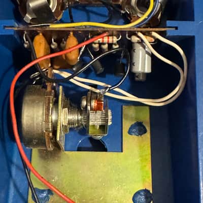 Kay Tremolo Pedal (Vintage 1960s - Blue) image 8