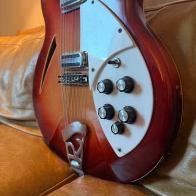 1965 Rickenbacker 360/12 Fireglo, Original Toaster Pickups, OHSC image 11