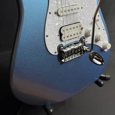 G&L Tribute Legacy HSS Electric Guitar Lake Placid Blue Finish image 6