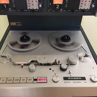 Studer MASTER RECORDER A80-VU II only 647 hours!!! mid 80's image 21