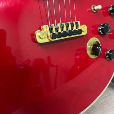 1981 Gibson B.B. King Lucille Signature Electric Guitar Cherry Red w/ Case #2640 image 10