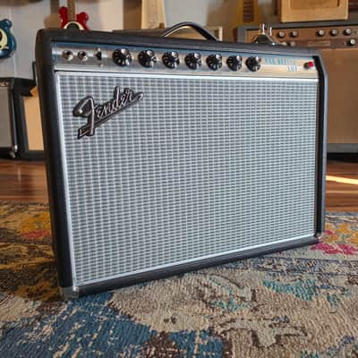 Used Fender '68 Custom Pro Reverb - Silverface - 40watt - 1x12 - Combo Tube Amp - w/Cover image 2