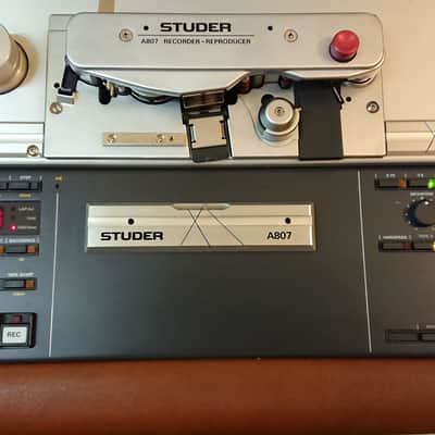 Studer A807 MK II Perfect, 3-Speed, 2 EQ, Quarter-inch, Stereo - Perfect, one year warranty image 4