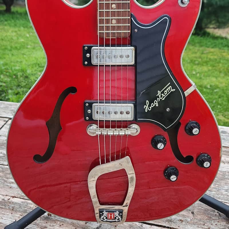 1967 Hagstrom Viking Cherry Red