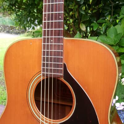 Yamaha FG180 Circa 1972 Red Label Nippon Gakki + Rocket Case image 3