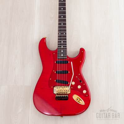 1991 Fender Stratocaster STR-1300 LSR Non-Catalog w/ USA Lace Sensor, Floyd Rose & Case, Japan MIJ Fujigen image 2