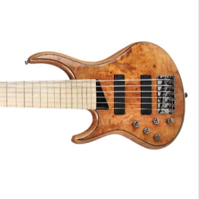 MTD Kingston Kingston Z6 lefty Natural Gloss Gloss, Maple Fretboard image 6