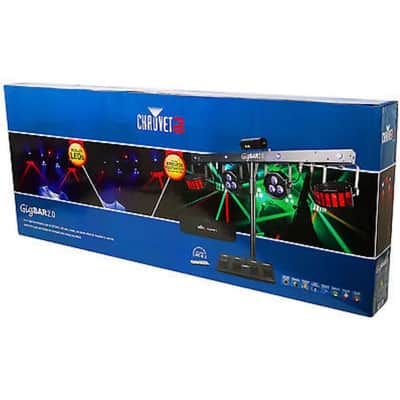 CHAUVET DJ GIGBAR 2 Complete Wireless Foot Control 4n1 Led / Laser / Strobe / UV Remote System image 10