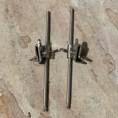 30/40's Slingerland Radio King Shur-Grip Hoop Mounted Bass Drum Spurs - Clamp On image 3