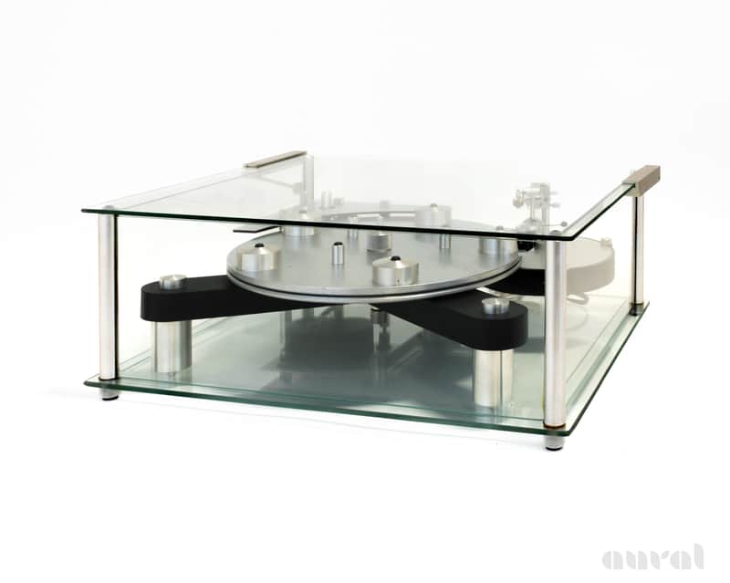 Vintage / Transcriptors Skeleton // Glass Cased Turntable / Hana SH Cart Bild 1