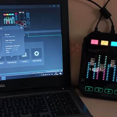 TC Helicon GoXLR, Go XLR, 4-Channel Mixer, Motorized Faders, Sound Board and Vocal Effects image 1