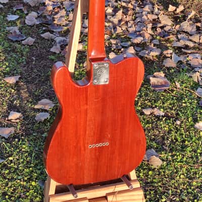 Partscaster Telecaster 1980s - Mahogany image 16