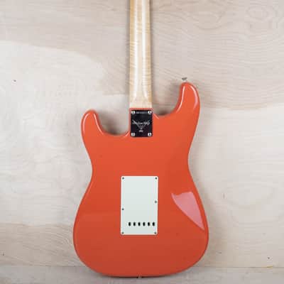 Fender Custom Shop 1960 Stratocaster 1997 John Page Fiesta Red w/ OHSC, COA, Case Candy image 5
