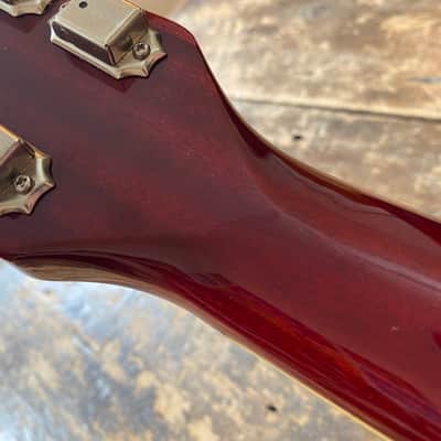 Scarce Epiphone Japan Les Paul Standard 2000 Figured Honeyburst Plaintop w/ Gibson Hardcase image 19