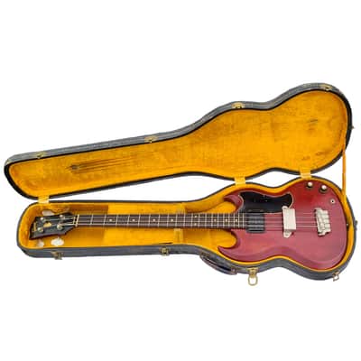 1962 GIBSON EB-0 BASS - CHERRY - OHSC image 7