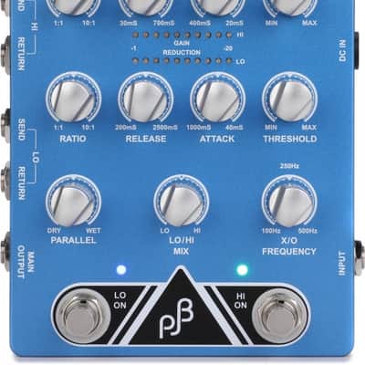 Phil Jones Bass X2C Multifunctional Dual-band Compressor Pedal image 2