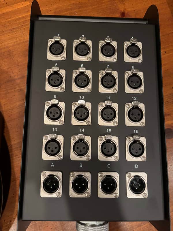 On-Stage On-Stage SNK164100V2 16x4 XLR Stage Snake - 100 foot 2020s image 1
