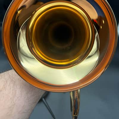 Conn Vintage One 1FG Flugelhorn – Gold Brass – Fred Powell Design – Eastlake Era – NAMM Demo image 10