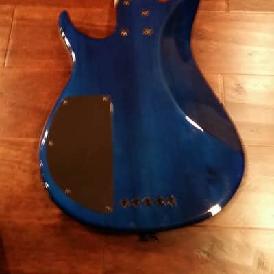 Peavey Millenium 5 String Bass 2000 Blue Burst image 3