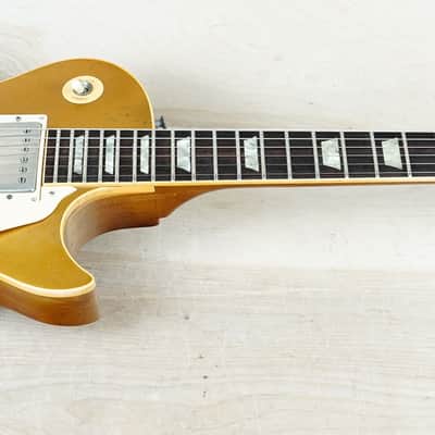 Gibson Heritage Series Standard-80 1982 Gold Top Vintage Tim Shaw PAFs w/ OHSC image 3