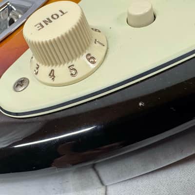 Fender Stratocaster HSS Guitar - Upgraded Electronics / Pickups - MIM Mexico 2004 - 3-Color Sunburst / Maple neck image 16