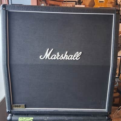 Marshall 1960A Lead 300-Watt 4x12" Angled Guitar Speaker Cabinet 1998 - Present - Black image 1