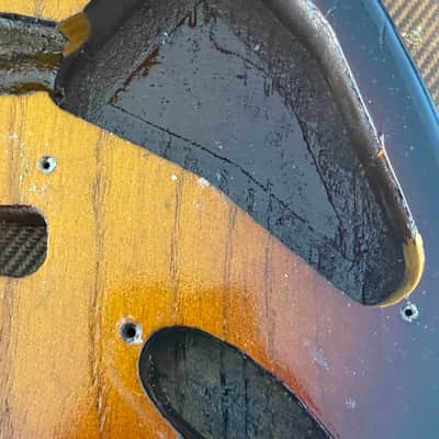 Fender Stratocaster Light Weight Body 1954 - 1955 - Burst image 5