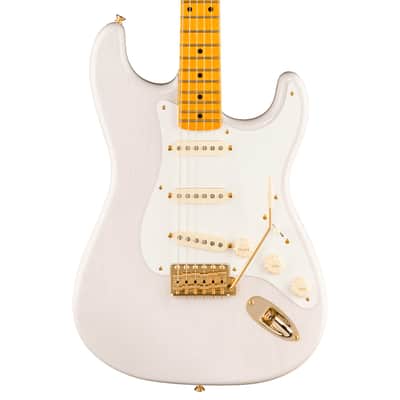 Fender Limited Edition American Vintage II 1957 Stratocaster, Flame Maple Fingerboard, White Blonde w/ Vintage Style Tweed HSC image 1