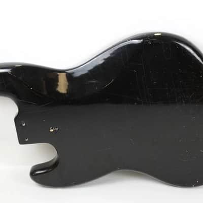 1975 Vintage Fender Jazz Bass 3-Bolt Body ~BLACK~ USA 1970s image 15