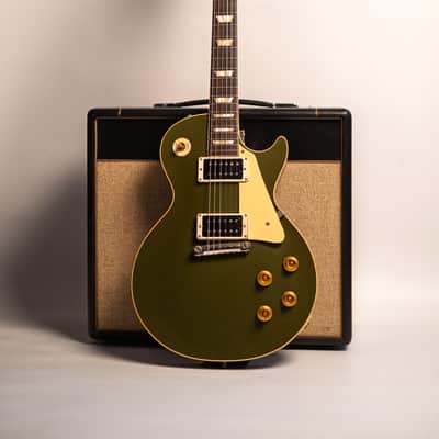 Gibson Custom M2M '54 Les Paul, Olive Drab, Ultra Light Aged image 2