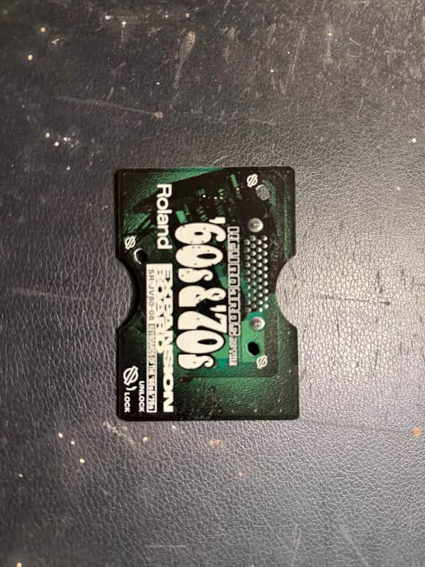 Roland SR-JV80-08 Keyboards Of The '60s & '70s Expansion Board 1990s - Green image 1