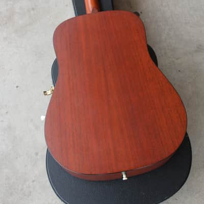 Martin USA DM Mahogany Dreadnought Acoustic Guitar - Spruce Top - Hard Case image 8