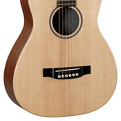 Martin LX1 Little Martin Acoustic Guitar Natural with Gig Bag image 1