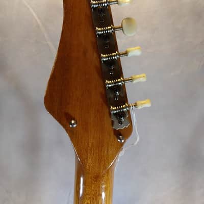 Kawai Vintage Made in Japan Offset Body Electric Guitar 1960s Red Burst image 4