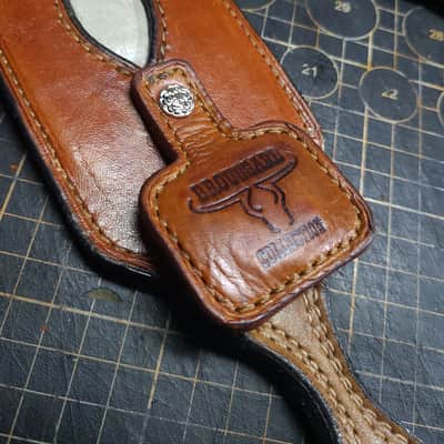 The PickTag™ Handcrafted Full-Grain Leather Guitar Pick Holder image 8