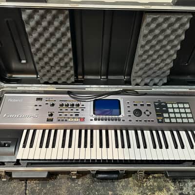 Roland Fantom-S 61-Key Workstation Keyboard Silver