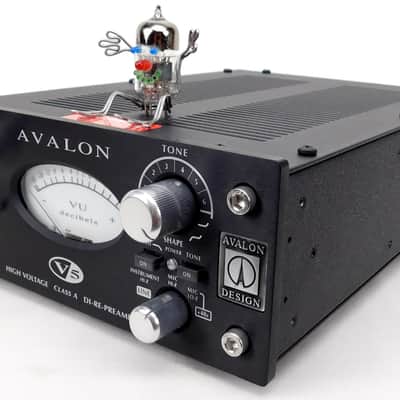 Avalon V5 Black Mic Preamp Instrument D.I.-Re-Mic + Wie Neu + 1,5 Jahre Garantie image 3