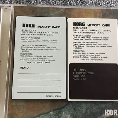 Korg  01W  The Best Of M and T  PCM Performance Card image 6