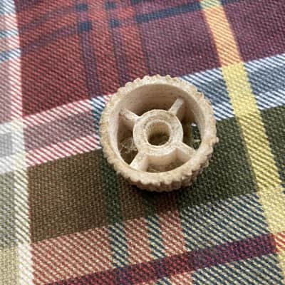 Vintage 1950s Beat-Up Relic Harmony/Silvertone Cupcake Guitar Knob image 3