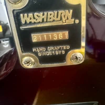 Washburn MG-70 Mercury Series 1992 - Vintage Sunburst image 15