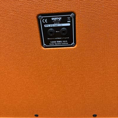 ***VOICE OF THE WORLD SPEAKERS*** Orange PPC212 120-Watt 2x12" Guitar Cabinet 2002 - Present - Orange image 13