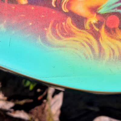Custom Tele Body, Aged, Nitro , Alder , sea foam green image 9