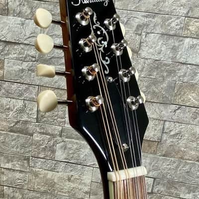 Kentucky KM-256 Deluxe A-Style Mandolin WITH Matching Kentucky Deluxe Gig Bag– Transparent Brown image 5