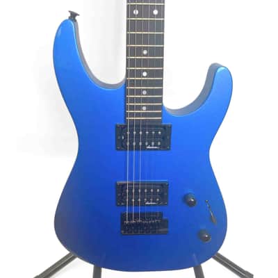 Jackson JS Series JS11 Dinky with Amaranth Fretboard - Metallic Blue image 2