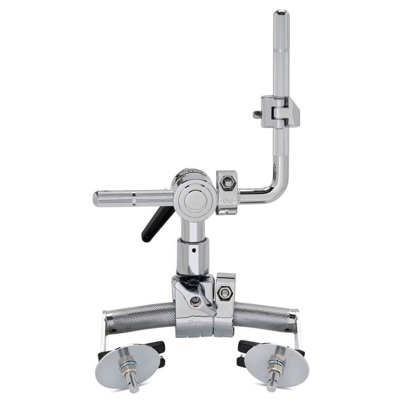 Immagine DW Bass Drum Mounted Retro Rail Mount, Short Version, Chrome - 1