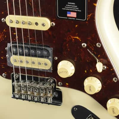 Mint Fender American Professional II Stratocaster HSS Olympic White Maple Fingerboard image 3