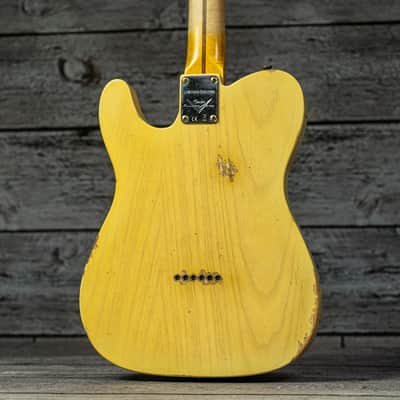Fender Custom Shop F24 LTD Blackguard Telecaster Relic -  Faded Nocaster Blonde image 7